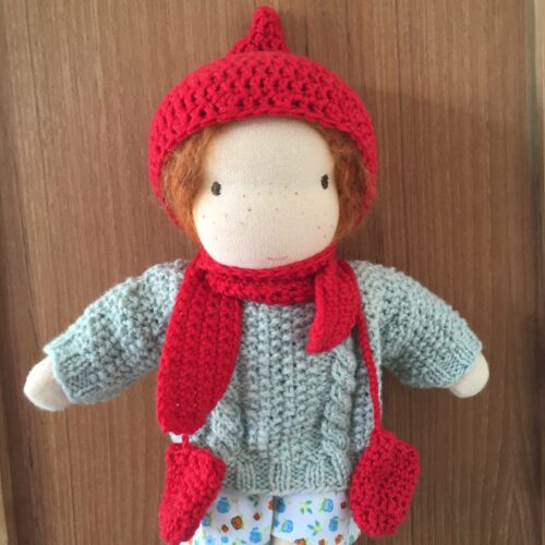 Handgemaakte zonnekindpoppen waldorf dolls