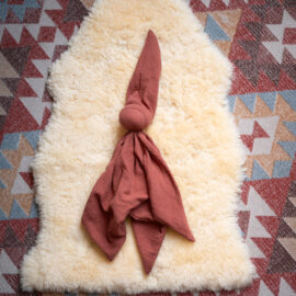 Poppelot Mousseline Roestbruin