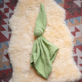 Poppelot Mousseline Limoengroen