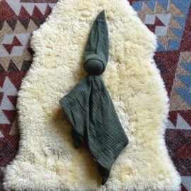 Poppelot Mousseline  mosgroen